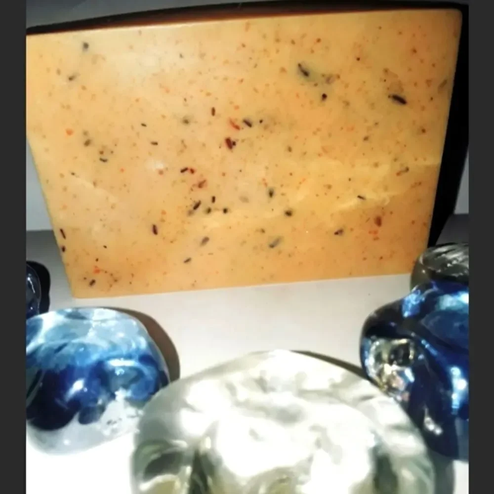 HAND CRAFT𝅺CITRUS TEA LEAVES SOAP BAR